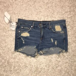 rag & bone jean shorts